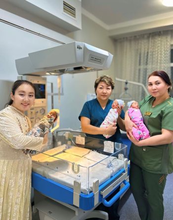 З9 жастағы алматылық келіншек дүниеге үшем әкеліп, бірден көпбалалы ана атанды